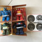Takara Sunrise Choro Q Robot Transform 4 Gorg Galient Votoms Dougram Action Figure Set
