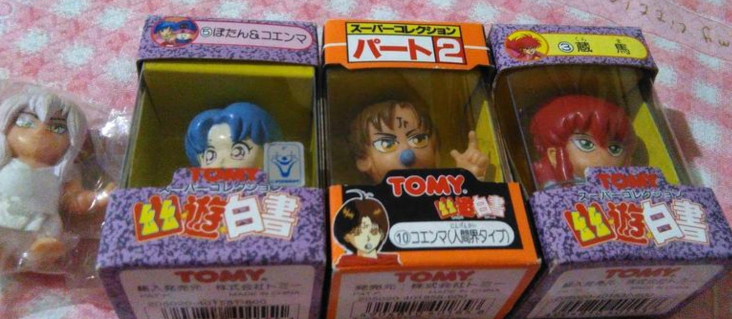 Tomy Yu Yu Hakusho Collection 4 Trading Figure Set