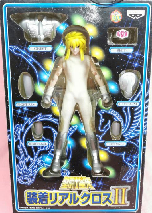 Banpresto Saint Seiya Anime Real Myth Cloth DX Part 2 Cygnus Hyoga 7" Action Figure