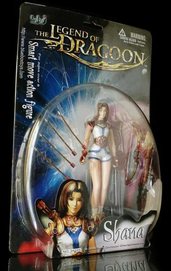 BBi The Legend of Dragoon Shana Smart Move Action Figure