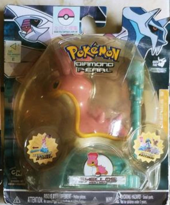 Jakks Pacific 2007 Pokemon Pocket Monster Diamond And Pearl Shellos Trading Collection Figure