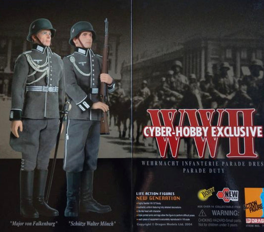 Dragon 1/6 12" WWII Cyber Hobby Exclusive Wehrmacht Infanterie Parade Dress Duty Action Figure