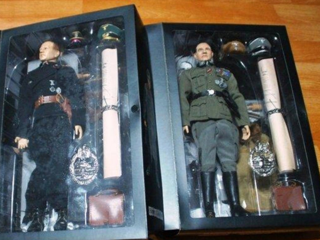 In The Past Toys ITPT 1/6 12" WWII German Panzer Division Sepp Dietrich & Heinz Guderian 2 Action Figure Set