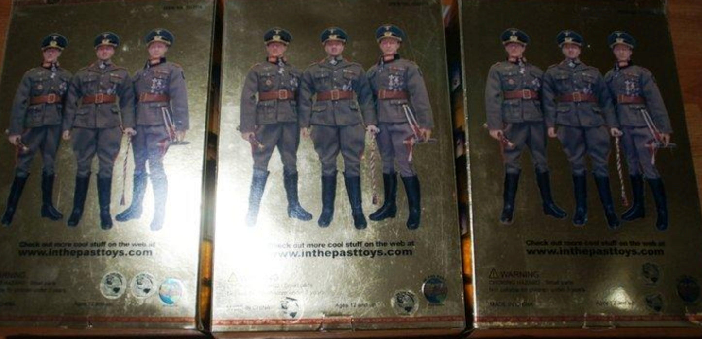 In The Past Toys ITPT 1/6 12" WWII German Feldmarschalls Of Germany Series 1 Erwin Rommel & Erich Von Manstein & Gerd Von Rundstedt 3 Action Figure Set