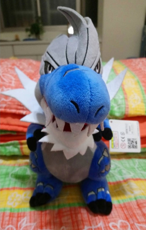 Olyfactory Pokemon Pocket Monster Tyrantrum Blue Color ver 10" Plush Doll Figure