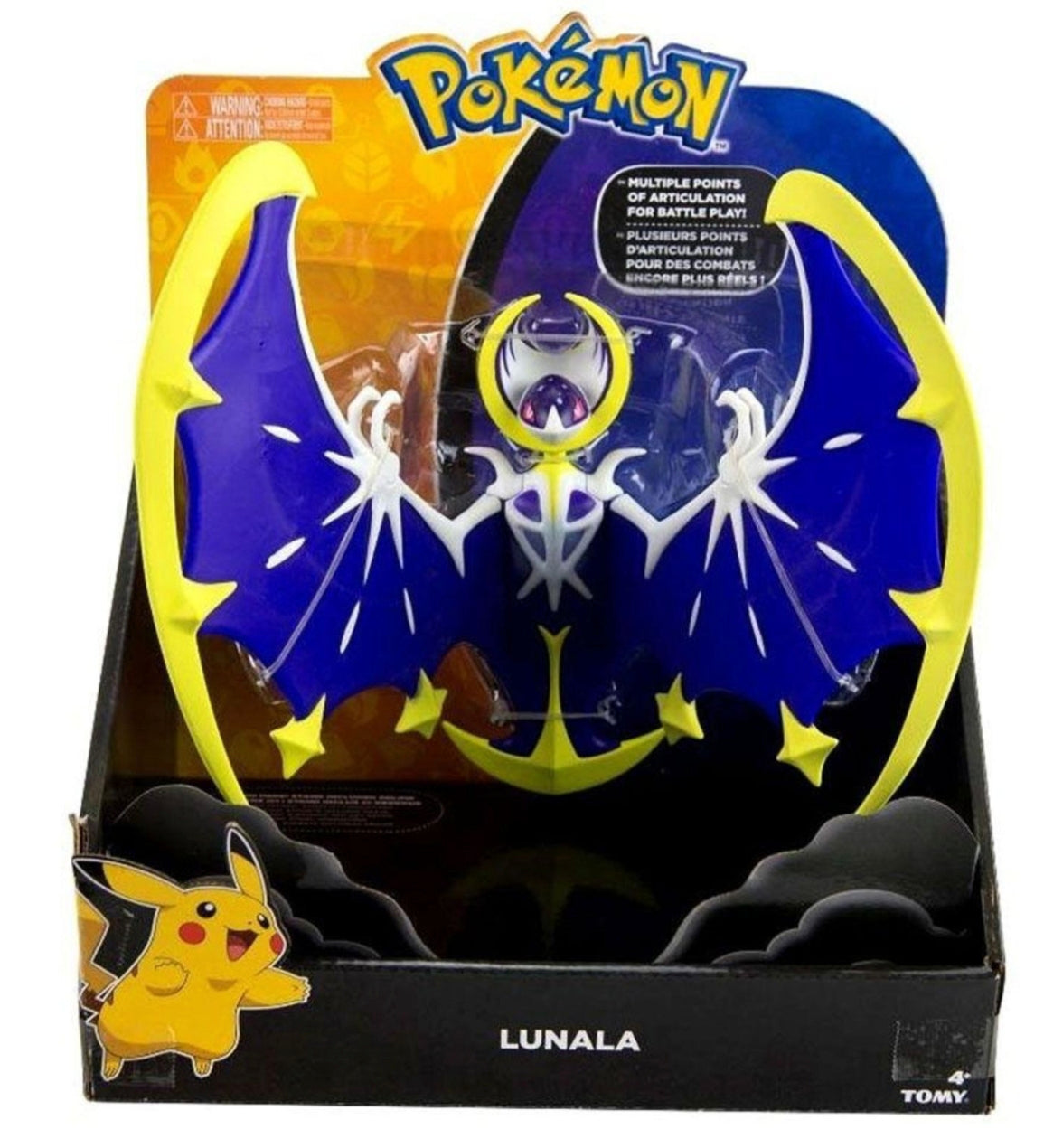 Tomy Pokemon Pocket Monster Legendary Pack Lunala 7" Trading Figure