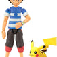 Tomy Pokemon Pocket Monster Collection Ash & Pikachu Action Figure