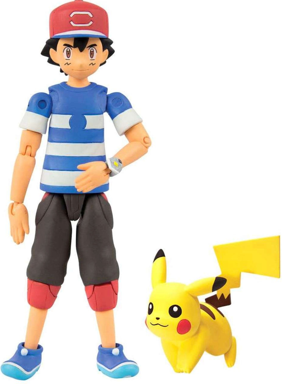 Tomy Pokemon Pocket Monster Collection Ash & Pikachu Action Figure