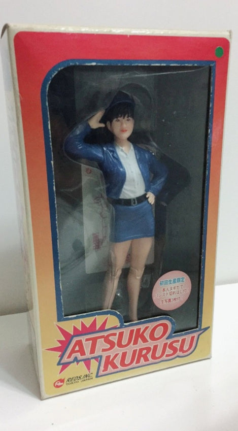 Power Rangers Turbo Carranger Atsuko Kurusu Pvc Figure w/ VHS