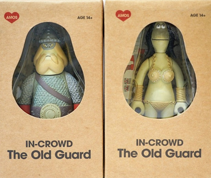 Amos Toys James Jarvis In-Crowd The Old Guard Hegnist & Paula Vinyl Figure Set