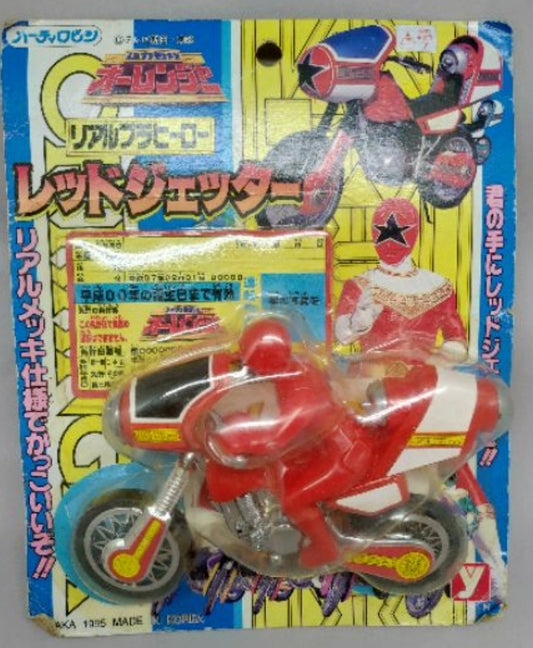 Yutaka Power Rangers Zeo Ohranger Red Fighter w/ Motorbike Action Figure