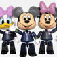 Cosmi Disney Series Mickey Family Flight 5 3" Action Figure Set