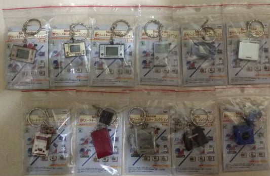 Banpresto Nintendo Console Famicom Handheld Part 3 11 Strap Key Chain Holder Trading Figure Set