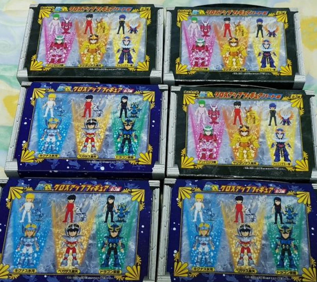 Banpresto Saint Seiya Myth Cloth Up Part 1 & 2 6 Action Figure Set