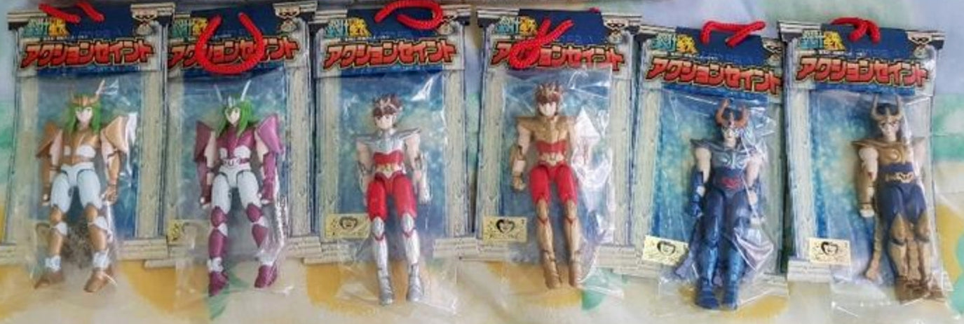 Banpresto Saint Seiya Pegasus Phoenix Andromeda 6 Action Figure Set