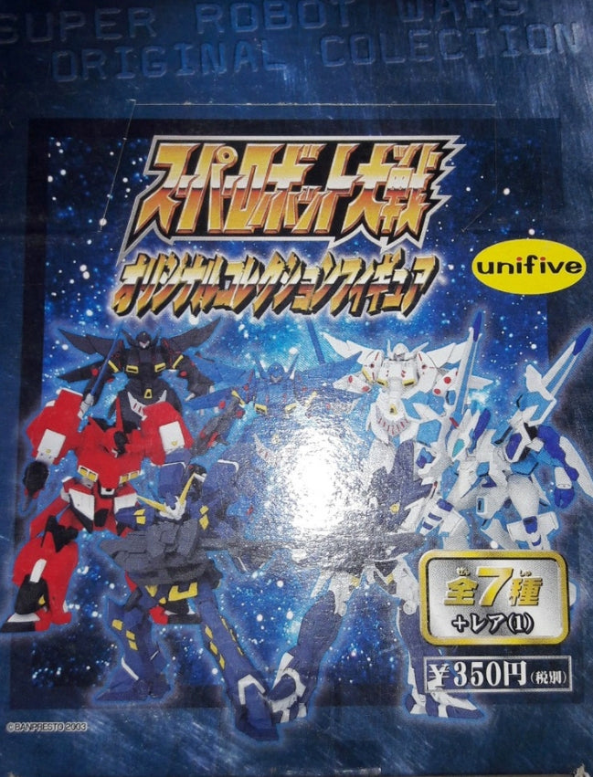 Unifive Super Robot War Original Collection Figure Part 1 7 Trading Figure Set