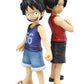 Megahouse 1/8 One Piece POP Luffy & Ace Child ver Pvc Figure