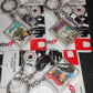SK Japan Initial D Miniture Comin 5 Strap Key Chain Holder Trading Figure Set