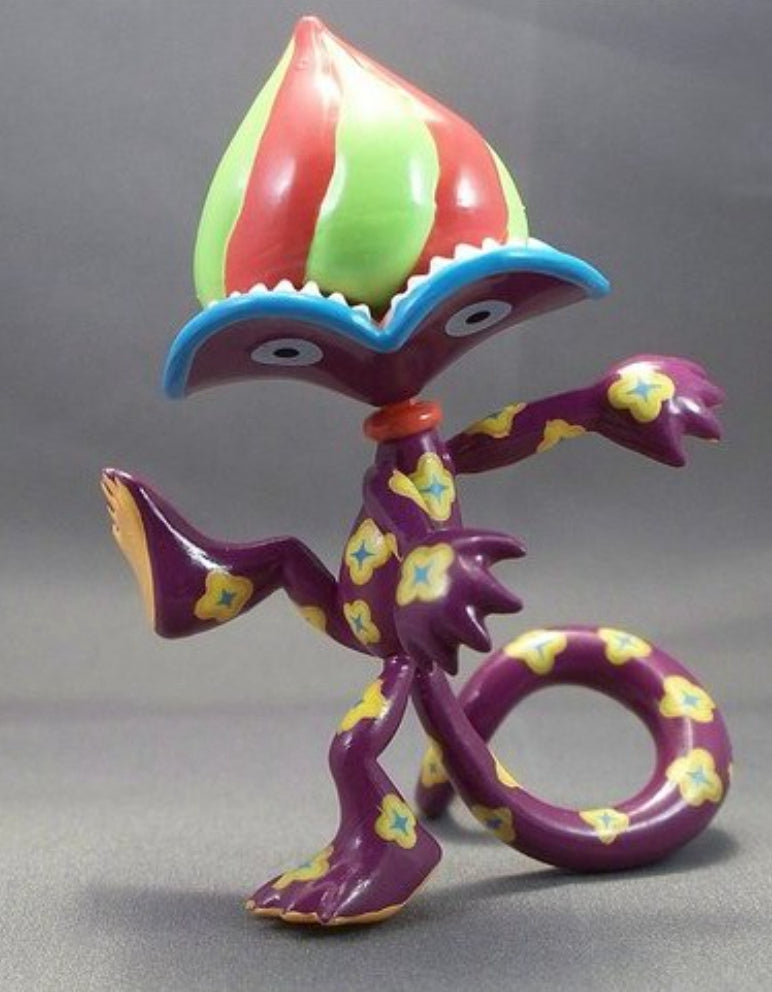 Sony Creative Products 2006 Jim Woodring Crazy Newt 6 3" Vinyl Figure Set Used