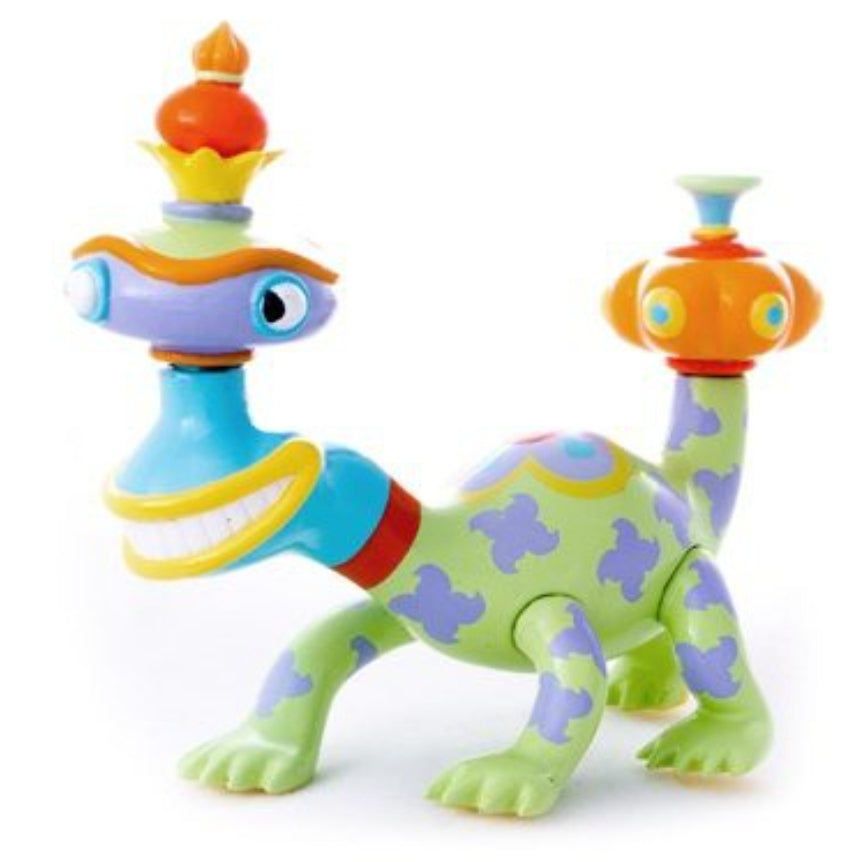 Sony Creative Products 2006 Jim Woodring Crazy Newt 6 3" Vinyl Figure Set Used