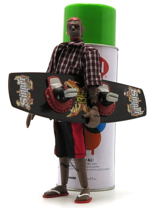 How2Work Michael Lau Garden (Palm)er Season 4 Brian In Wakeboard 6" Vinyl Figure