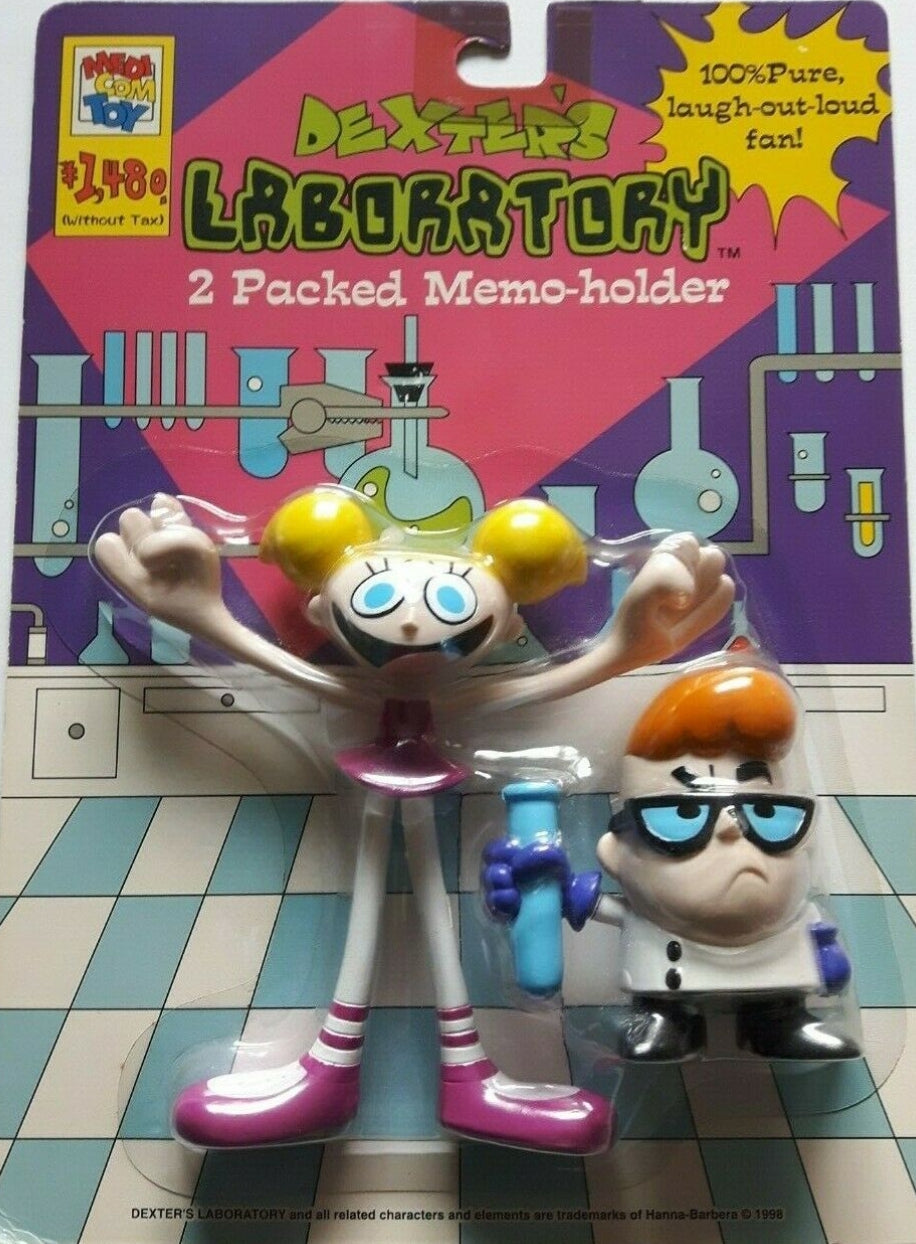 Medicom Toy Dexter's Laboratory 2 Pack Memo Holder Trading Figure ...