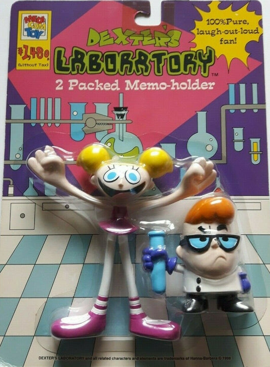 Medicom Toy Dexter's Laboratory 2 Pack Memo Holder Trading Figure