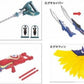 Bandai Power Rangers Jungle Fury Gekiranger 5 Mini Weapon Trading Figure Set