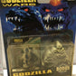 Trendmasters Godzilla Wars Collectible Monster w/ Mountain Case Moguera 3" Trading Figure