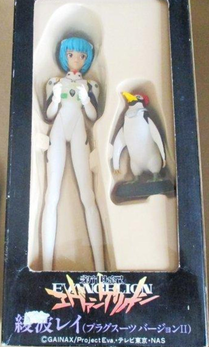 Tsukuda Hobby Sega 1/6 Neon Genesis Evangelion Rei Ayanami w/ Penguin Pvc Figure