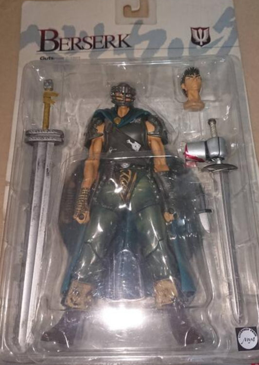 Art Of War Berserk Hawk Soldiers Guts Black Cloak Cape Action Figure