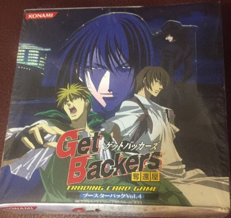 Konami GetBackers Recovery Service Vol 4 Sealed Box Trading Collection Game Card Set