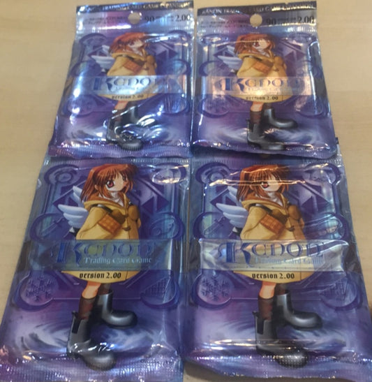 Kanon Persion 2.00 4 Trading Collection Card Sealed Bag Set