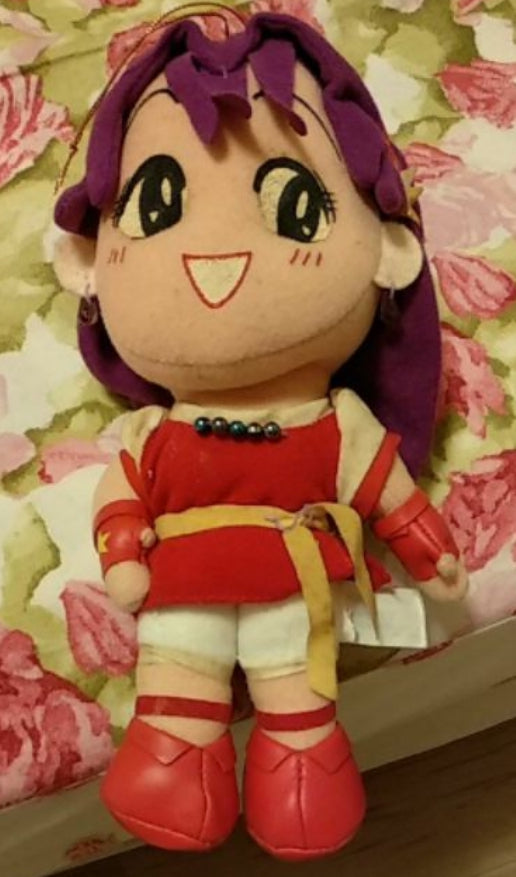 Banpresto 1995 SNK The King Of Fighters 95 Athena Asamiya 6" Plush Doll Figure