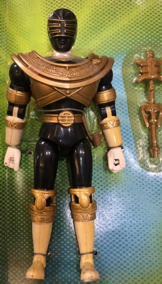 Bandai Power Rangers Zeo Ohranger Staff Whirling The Gold Ranger 8" Sound & Action Figure