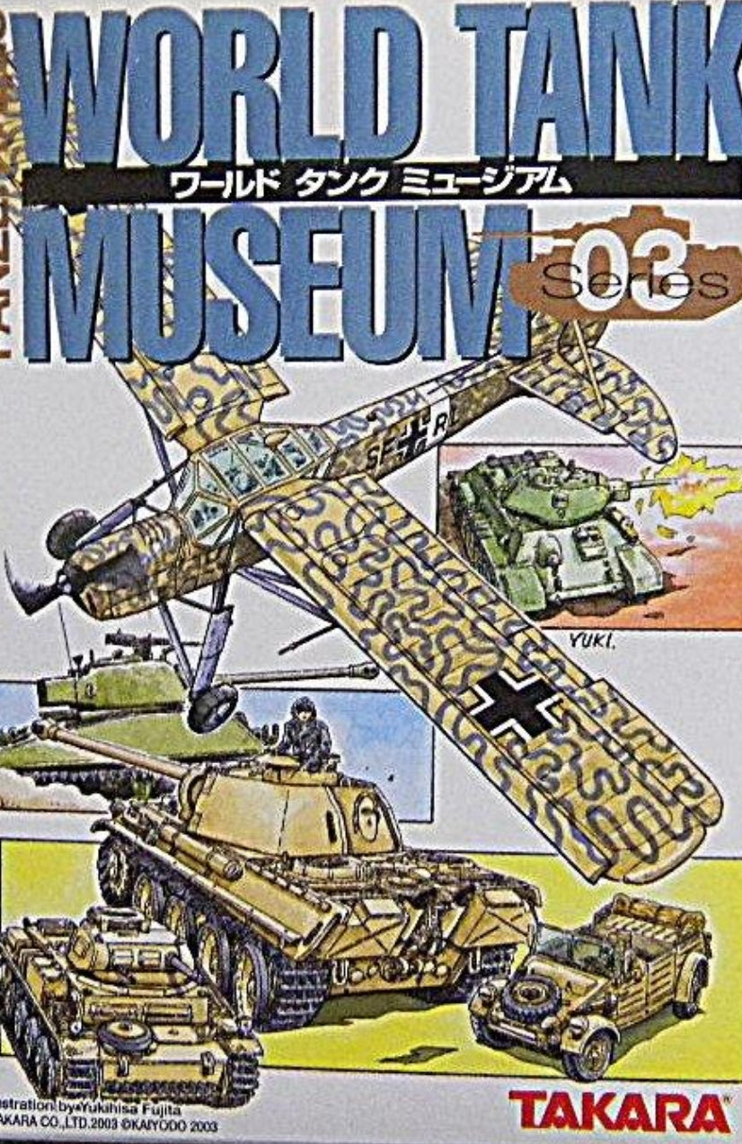 Takara 1/144 WTM World Tank Museum Panzer Tales Series 03 19 Figure Set Used