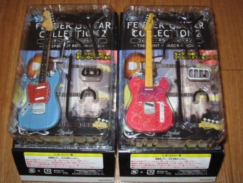 F-toys 1/8 Fender Guitar Collection Part 2 2 Secret Trading Figure Set