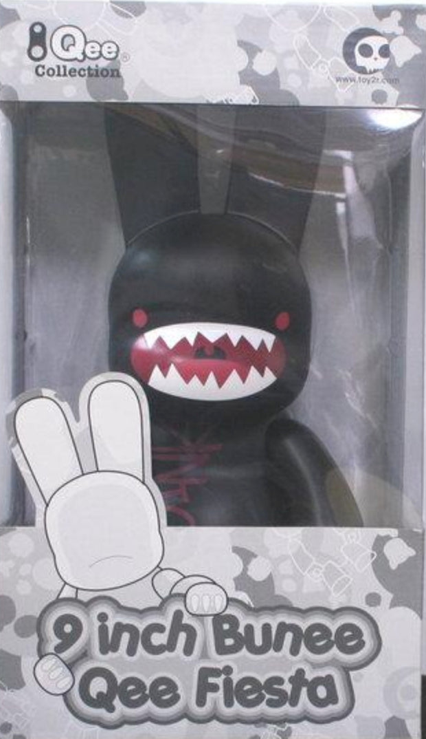 Toy2R 2006 Charlie Calderin Bunee Qee Festa Doink Black ver 9" Vinyl Figure