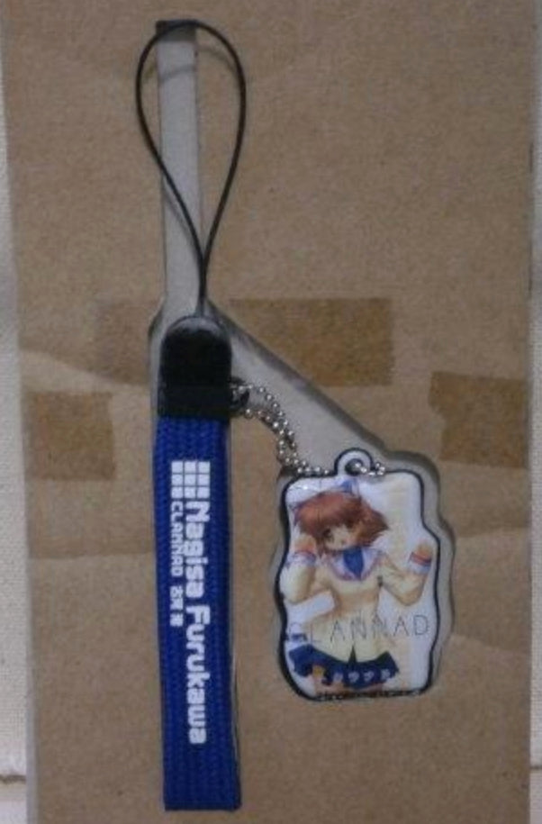 Japan Clannad Nagisa Furukawa Phone Strap Trading Figure