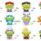 Pixar Toy Story Family Mart Limited Aliens Cosplay Party 12 Trading Figure Set