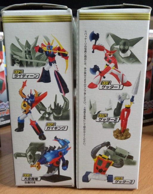Bandai Super Robot Wars SRW Best Posing Collection Part 2 6 Trading Figure Set