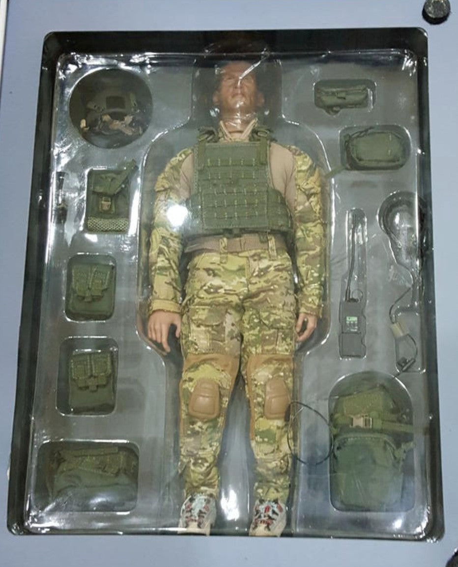 Crazy Dummy 1/6 12" 78002 Ranger US Army Gunner In Afghanistan Action Figure