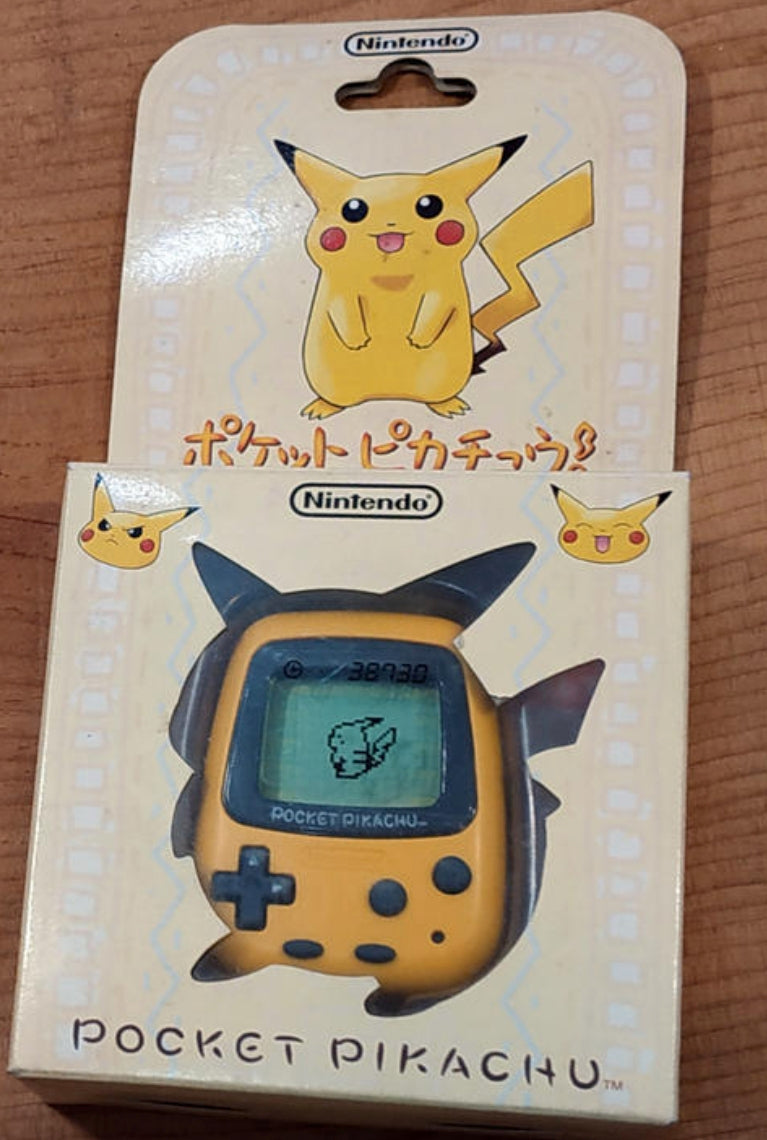 Nintendo Pokemon Pocket Monster Pocket Pikachu Pedometer Figure ...