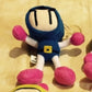 Taiwan Limited Bomberman Blue ver 6" Plush Doll Figure