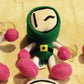 Taiwan Limited Bomberman Green ver 6" Plush Doll Figure
