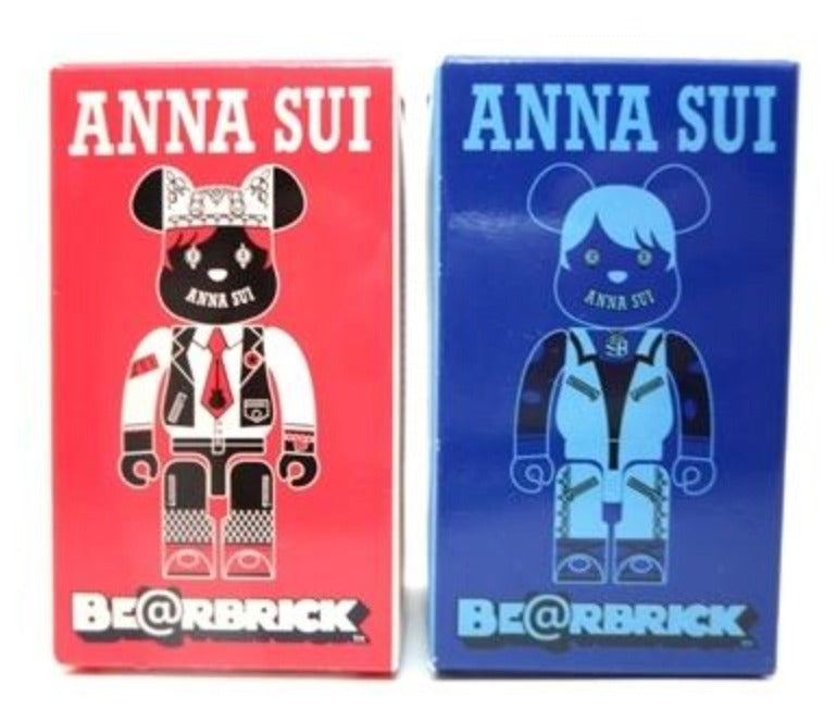 Medicom Toy 2013 Be@rbrick 100% Anna Sui Isetan Limited 2 Figure Set