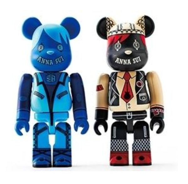 Medicom Toy 2013 Be@rbrick 100% Anna Sui Isetan Limited 2 Figure Set