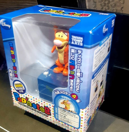 Takara Tomy Disney Pop'n Step Musical Dancing Winnie The Pooh Tigger Trading Collection Figure