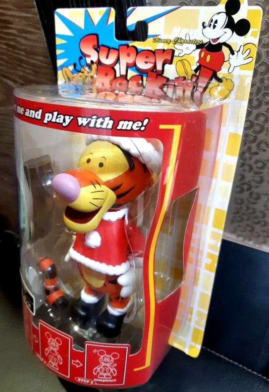Sega Disney Characters Super Rockin 3 No 30 Christmas Winnie The Pooh Tigger Bobble Head Figure