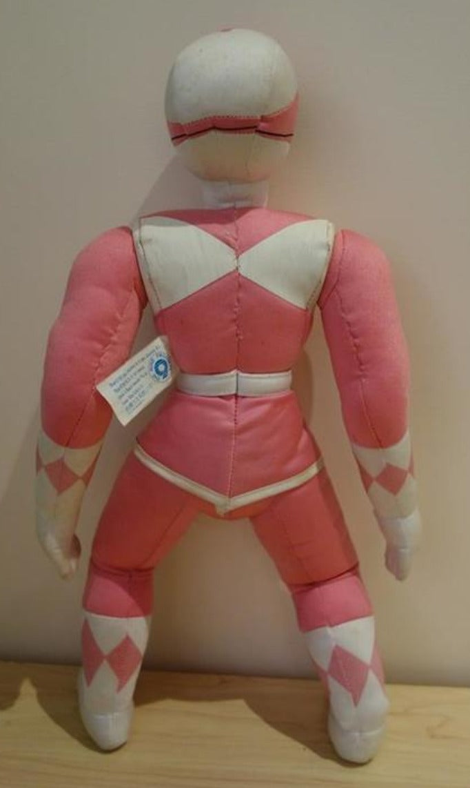 Bandai Power Rangers Kyoryu Sentai Zyuranger Pink Fighter Ptera Ranger 20" Plush Doll Figure